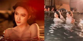 Angela Phương Trinh tung clip hậu trường lộ body nóng bỏng