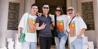 Võ Hoàng Yến đội nắng tổng duyệt show của NTK Vũ Ngọc và Son