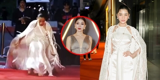 Dự sự kiện cùng Lệ Quyên: Cẩm Đan lại "vồ ếch" trên thảm đỏ