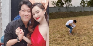 Trường Giang dành hết thời gian Tết cho con, Nhã Phương dỗi cho xem!