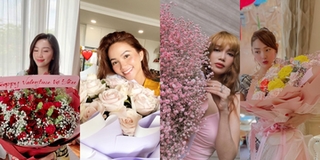 Mỹ nhân Việt khoe quà Valentine: chồng tặng Phan Như Thảo hết tài sản