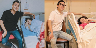 JustaTee gọi vợ là "anh hùng" sau hai lần sinh khiến netizen ngưỡng mộ