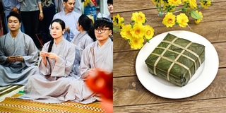 Nhật Kim Anh ủng hộ 30 triệu cúng dường bánh chưng cho các chùa