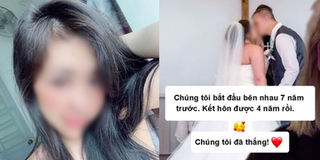 Phát hiện bị "cắm sừng", cô gái cưới luôn người yêu cũ của "tuesday"