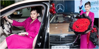 Lâu lâu xài sang 1 bữa: Lê Âu Ngân Anh sắm xe hơn 7 tỷ đồng để đón Tết