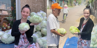 Lê Dương Bảo Lâm tiếp tục giải cứu thêm 5 tấn cà chua cho bà con