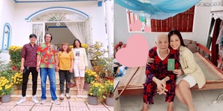Nam Thư khoe ảnh gia đình đầm ấm ngày mùng 1 sau 12 năm đón Tết xa nhà