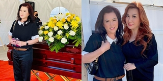 Vợ cũ Bằng Kiều giải thích về bức ảnh cười toe toét trong đám tang