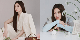 Song Hye Kyo đẹp như mơ trong bộ ảnh thời trang của thương hiệu Fendi