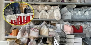 Cận cảnh kho túi Hermès giả khủng, trị giá 6 tỷ đồng