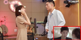 Hòa Minzy và Anh Tú diễn lại cảnh huyền thoại trong "Hậu Duệ Mặt Trời"
