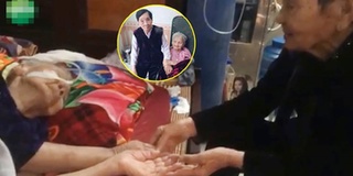 Clip em gái 100 tuổi nắm chặt tay chị 103 tuổi, hát cho chị nghe