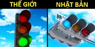 Những điều đặc biệt chỉ có ở Nhật Bản: Đèn giao thông màu xanh lam