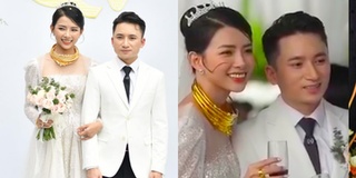 Vợ Phan Mạnh Quỳnh đeo vàng "trĩu cổ" trong ngày đám cưới