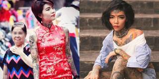 Cô gái xăm trổ bị "bĩu môi" giữa phố Lồng đèn Sài Gòn giờ ra sao?