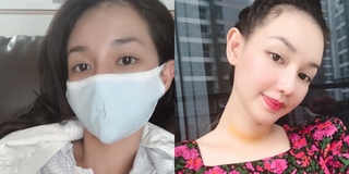 MC Quỳnh Chi khoe ảnh phần cổ sau khi phẫu thuật