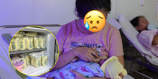 Pha sữa đặc giả sữa mẹ bán cho mẹ bỉm khiến con sinh non bị ngộ độc