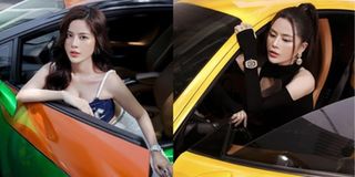 Chiêm ngưỡng dàn xế hộp "khủng" có giá hơn 35 tỷ đồng của cô nàng hotgirl Phạm Hương