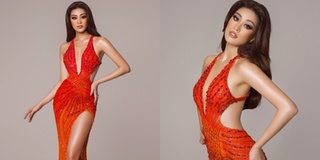 Trang phục dạ hội Khánh Vân chuẩn bị cho đêm chung kết Miss Universe