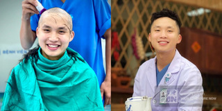 Bác sĩ trẻ cười tươi cạo trọc để hết mình hỗ trợ "tâm dịch" Bắc Giang