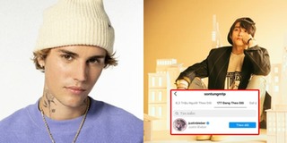 Rộ tin đồn hợp tác khi Sơn Tùng bất ngờ follow Justin Bieber