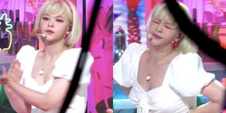 Jeongyeon (TWICE) có dấu hiệu mệt mỏi trên sân khấu