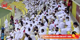 Màn cổ vũ gây ám ảnh của CĐV UAE khiến người xem muốn tắt tiếng