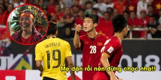 Mẹ Duy Mạnh nhắn nhủ con trai trước trận đấu với Malaysia