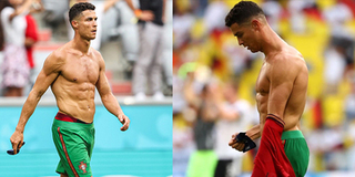Cơ bắp đều tăm tắp của Ronaldo nhờ tập luyện và không uống nước ngọt