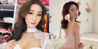 Khánh My bị nghi "cà khịa" hình thể của Ngọc Trinh