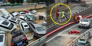 Trung Quốc: Nỗ lực tìm kiếm người mất tích sau đại hồng thủy