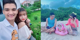 Mạc Văn Khoa khoe ảnh bên vợ, phủ nhận tin đồn bà xã mang bầu lần hai