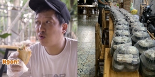 Trường Giang - Nhã Phương ủng hộ các suất cơm từ thiện mùa dịch