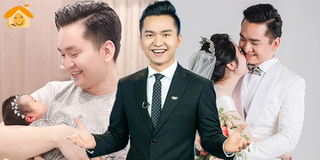 MC Hạnh Phúc lần đầu làm bố: "Tôi thành thạo thay bỉm, cho con ăn"