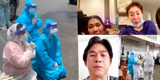 Đám tang nghệ sĩ Bạch Mai: Bình Tinh suy sụp bên bàn thờ mẹ