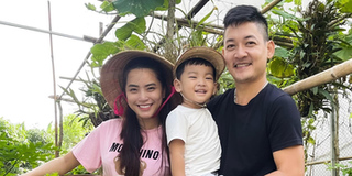Vợ chồng Hải Băng khoe vườn rau xanh mướt tự trồng trong mùa dịch
