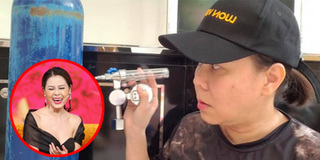 Nam Thư "cười xỉu" trước màn đòi bình oxy cực duyên dáng từ Việt Hương