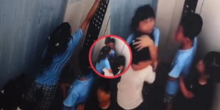 Bị mắc kẹt trong thang máy, hành động của bé gái khiến CĐM tán thưởng