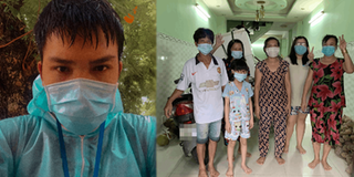 Nam người mẫu vừa đi tình nguyện vừa chăm 12 F0: Phải thật kiên cường