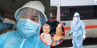 Việt Hương mang xe cứu thương hỗ trợ mẹ Lê Dương Bảo Lâm giữa mùa dịch