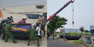Ngư dân hối hả chạy đua tránh bão trong mùa dịch