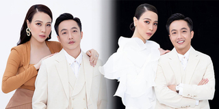 Khung ảnh thời trang của vợ chồng Cường Đôla và Đàm Thu Trang