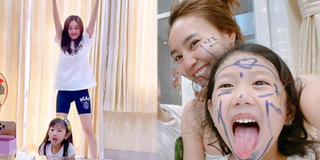 Lan Ngọc "đu trend" cover LALISA cùng cháu gái