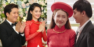 Cây Táo Nở Hoa tập cuối: Báu diện áo dài đỏ y hệt đám cưới Nhã Phương