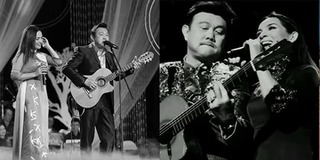 Ở nơi bình yên, Chí Tài lại hát bè cho Phi Nhung trên sân khấu