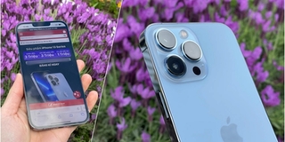CĐM xuýt xoa trước màu xanh cuốn hút của iPhone 13 Pro Max
