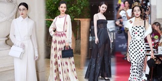 Kbiz "làm mưa làm gió", dàn sao Cbiz lại vắng bóng ở Fashion Week 2021