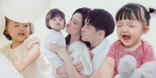 1001 kiểu pose ảnh của con gái Đông Nhi: Lè lưỡi, chu môi, làm đủ trò