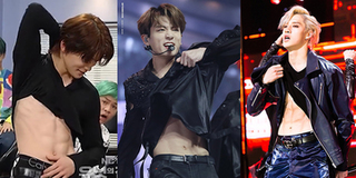 Những lần mỹ nam K-pop khoe hình thể 6 múi khiến fan "mất máu"