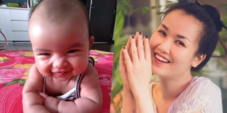 Nuôi con mát tay như Võ Hạ Trâm, con gái lai Ấn 3 tháng tuổi nặng 6kg